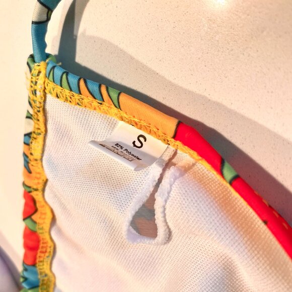 SOLY HUX Women's Floral Print 2 Piece Swimsuits Bikini Set Halter - Picture 10 of 11